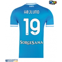 Moški Nogometni dresi SSC Napoli Rasmus Hojlund #19 Domači 2025-26 Kratek Rokav